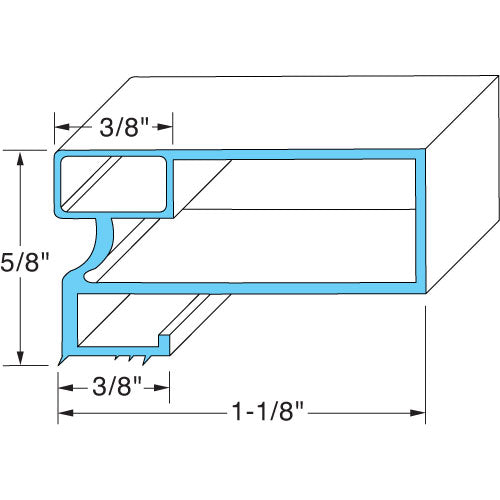 216522315 Arctic Air - Durable Freezer Door Gasket 216522315 Arctic Air - Durable Freezer Door Gasket
